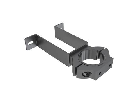 metal bracket pole clamp|aluminum pole mounted bracket.